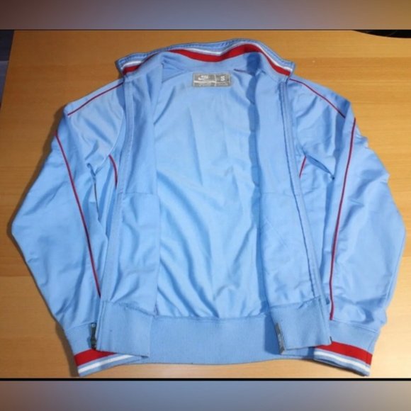 MLB Baseball Toronto Blue Jays Warm Up Full Zip Track Jacket Small Nike Blue - Picture 5 of 8